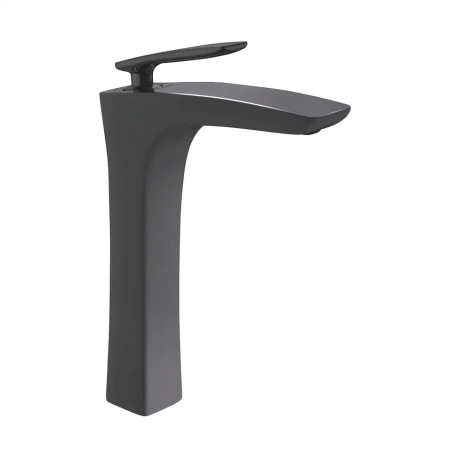 Смеситель для раковины высокий Rose R27H R2711H, черный