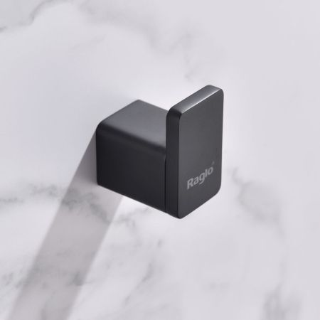 Крючок для ванной комнаты Raglo R301.05.06, черный