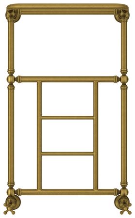 Полотенцесушитель водяной "Ренессанс 1452" 860х500 (Состаренная БРОНЗА), артикул 05-0282-8650