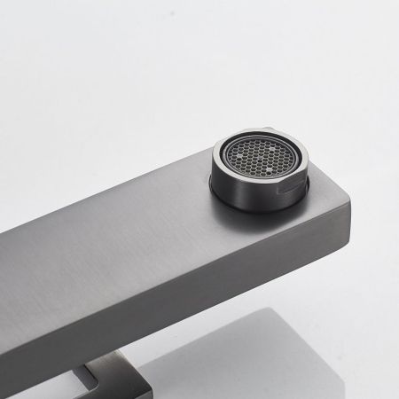 Смеситель для раковины Raffine F0196T, оружейная сталь, артикул F0196T