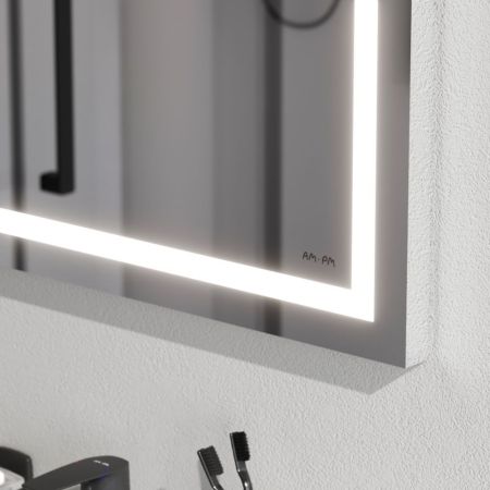 M91AMOX0551WG Универсальное зеркало настенное с контурной LED-подсветкой, 55 см, артикул M91AMOX0551WG