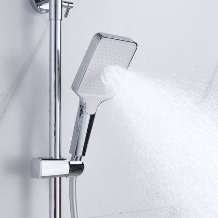 Душевая система Shevanik S4436, хром