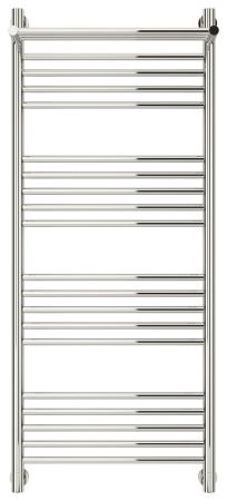 Полотенцесушитель, Сунержа, Богема +, с 1 полкой, водяной, ширина, мм-550, глубина, мм-213, высота, мм-1262, межосевое расстояние-500, подключение-диагональное/нижнее/вертикальное, температура теплоносителя-до 95°С, мощность-Вт-726, присоединительный разм, артикул 00-0223-1250