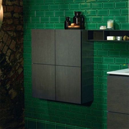 Подвесной шкаф Duravit L-Cube 70 LC116705151 Коричневая сосна