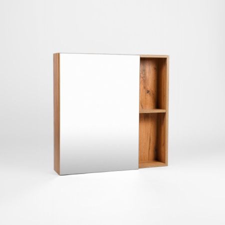 Зеркальный Шкаф VIANT  "Бостон" 60 правый/левый без света 160х600х700 (VBOS60-ZSH), артикул VBOS60-ZSH