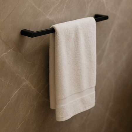 Полотенцедержатель Knotlor SB101BL, черный, артикул SB101BL