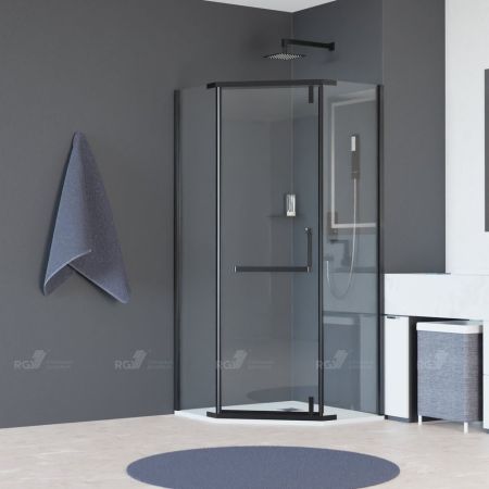 Душевой уголок RGW HO-081B (1000x1000, Прозрачное), артикул 350608100-14
