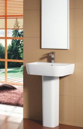 Раковина BelBagno Alpina 55 BB10100L Белая Раковина BelBagno Alpina 55 BB10100L Белая