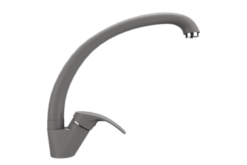 Смеситель для кухни ULGRAN Quartz асфальт (UQ-007-09)