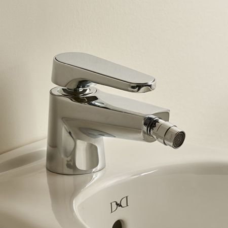 DEVON&DEVON TWENTIES Смеситель для биде на 1 отверстие, однорычажный, цвет хром, артикул TWY920CR_EU