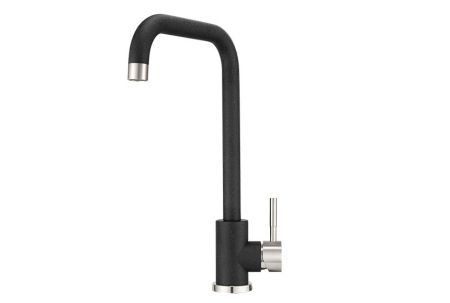 Смеситель для кухни GRANULA (ST-4033, ЧЁРНЫЙ), артикул ST-4033, ЧЁРНЫЙ