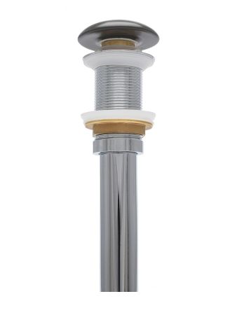 AQM7002-0MDG Донный клапан без перелива, керамическая накладка, цвет темно-серый матовый, артикул AQM7002-0MDG