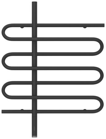 Полотенцесушитель электрический ЭПАТАЖ 3.0 800х600 МЭМ левый (Тёмный титан муар), артикул 15-5850-8060