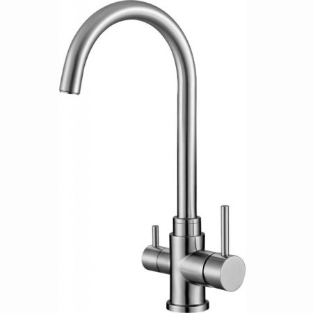 Смеситель для кухни BelBagno Nova BB-LAM15A-IN Сатин