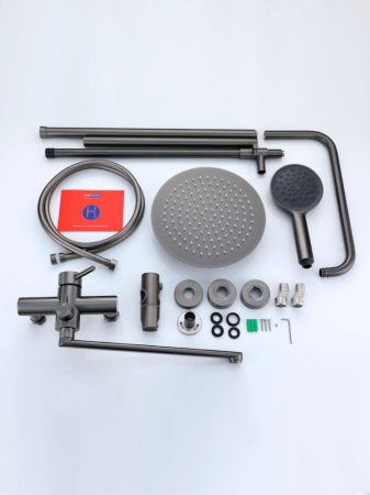 Душевая система Prohanss P31.24.09, графит