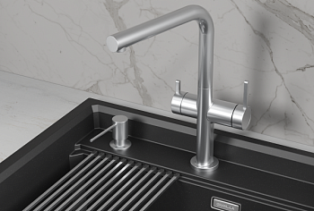Смеситель для кухни GRANULA (8276, НЕРЖ)