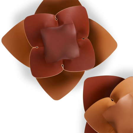 ADJ Фруктовница, D45 см., цвет: коньяк/бордо, артикул 4045.09/30