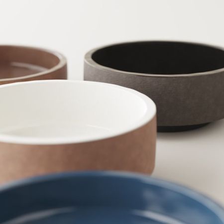 AGAPE CENOTE Раковина Ø420х182 мм., для установки на столешницу, цвет Natural clay