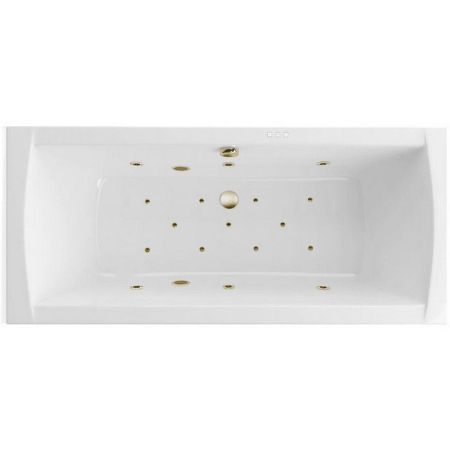 Ванна EXCELLENT Aquaria Lux 180x80 "RELAX" (бронза), артикул WAEX.AQU18.RELAX.BR