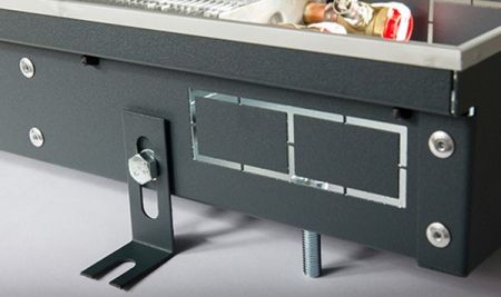 Внутрипольный конвектор Techno Usual KVZ 250-120-2000 без решетки, артикул KVZ 250-120-2000