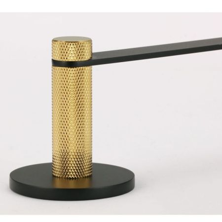 Полотенцедержатель Savol S-002124HB, черный/золото, артикул S-002124HB