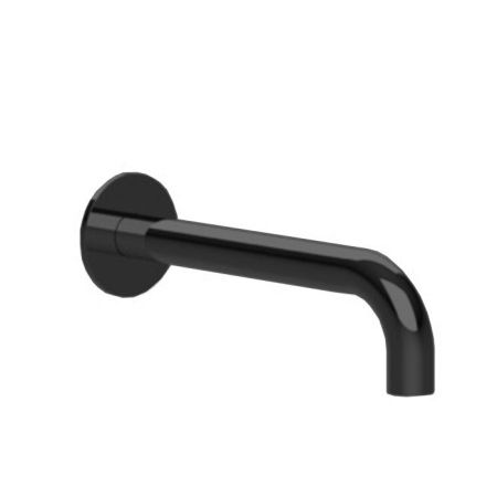 ALMAR Излив для ванны 240 мм., настенный, цвет Matt Black, артикул E098007.MB