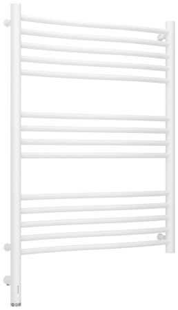 Полотенцесушитель электрический ФЛЮИД 3.0 800х600 МЭМ левый (Матовый белый), артикул 30-5820-8060