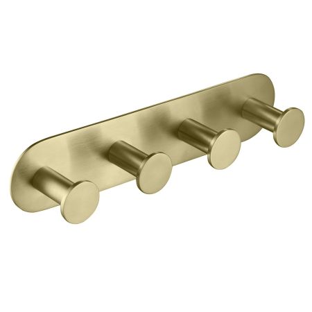 Вешалка-4 крючка Timo Saona 13015/17 золото матовое, артикул 13015/17