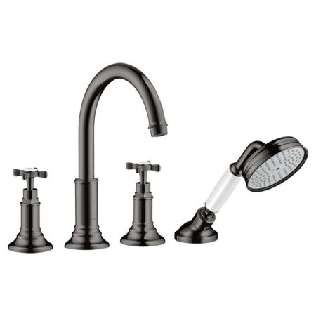 AX Montreux Смеситель для ванны , цвет полированный черный хром, артикул 16544330