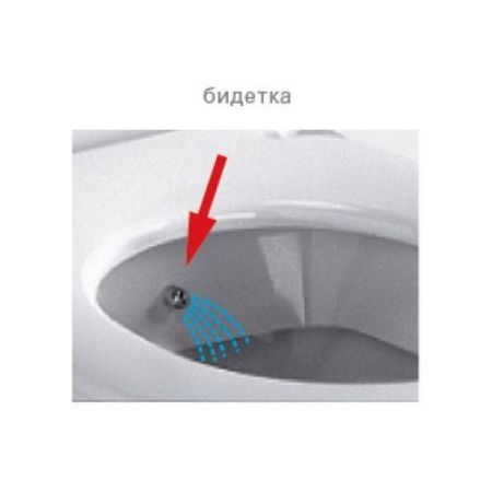 *Подвесной Zentrum с бидеткой, артикул 5785B003-0850