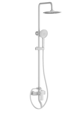 Душевая система WONZON & WOGHAND Line, Белый матовый (WW-AE3354-MW), артикул WW-AE3354-MW