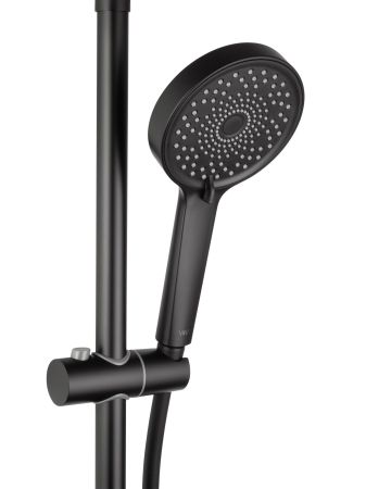 Душевая система WONZON & WOGHAND FRAME, Черный матовый (WW-88739010-MB), артикул WW-88739010-MB