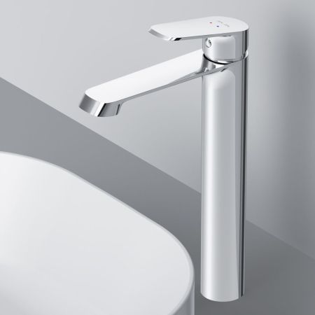 F8F92000 Func, смеситель для умывальника высокий, хром, артикул F8F92000