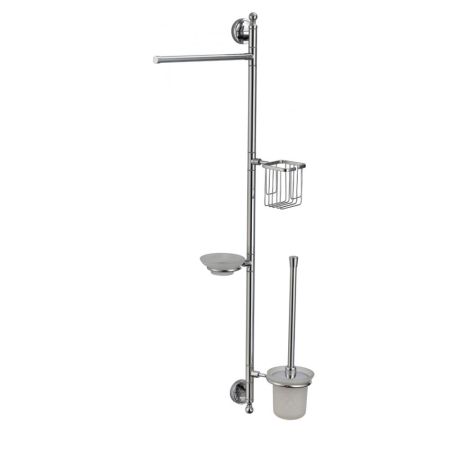 Настенная стойка Savol S-00C02, хром, артикул S-00C02