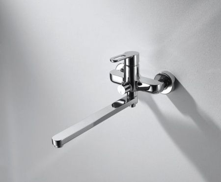 Смеситель для ванны Bravat Stream-D F637163C-LB универсальный Хром, артикул F637163C-LB