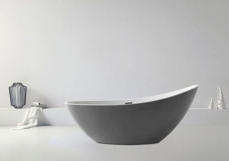 Акриловая ванна Abber AB9233G 184х79 без гидромассажа, артикул AB9233G