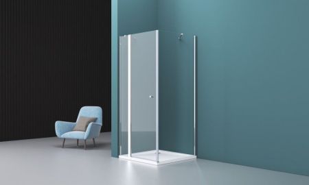 Душевой уголок BelBagno ETNA-AH-12-100/90-C-Cr, артикул ETNA-AH-12-100/90-C-Cr