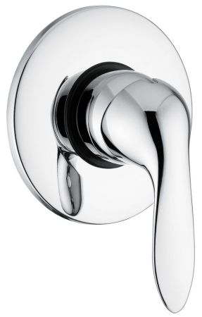 Emmevi Neco, однорычажный встраиваемый смеситель для душа, цвет хром, артикул 91009/CR