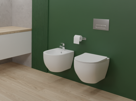 Биде подвесное AQUATEK ЕВРОПА AQ1016-00 510*355*310 мм, цвет белый, артикул AQ1016-00