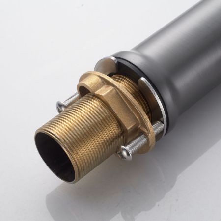 Смеситель для раковины Shevanik S4701T, оружейная сталь