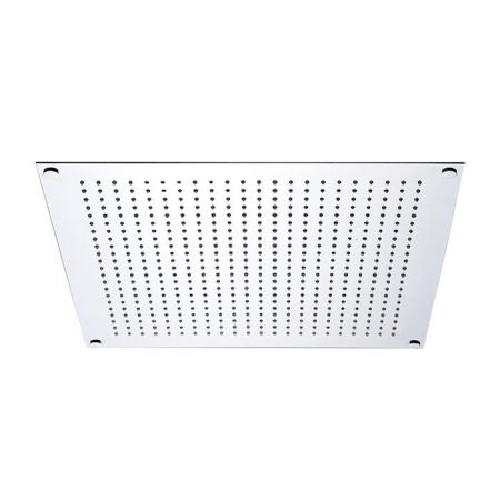 Душевая панель, Carimali, MYDREAM, тип установки-потолочный встраиваемый, размер душевого диска, мм-410*410, форма-квадратная, 484 силиконовые форсунки, хромированный из нержавеющей стали, 1форсунка: дождь, цвет-хром, артикул 23008X-CRX