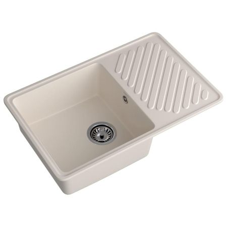 Кухонная мойка GranFest QUARZ 52, белый, артикул 52 белый
