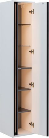 Пенал Allen Brau Activity 35 1.34002.WM L белый матовый/черный браш, артикул 1.34002.WM