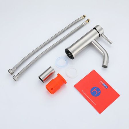 Смеситель для раковины Prohanss P31.10.05, сатин