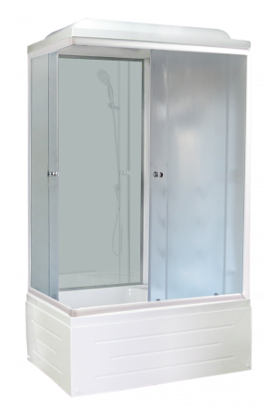 Душевая кабина Royal Bath RB 8100BP6-WC(белое/матовое) правая