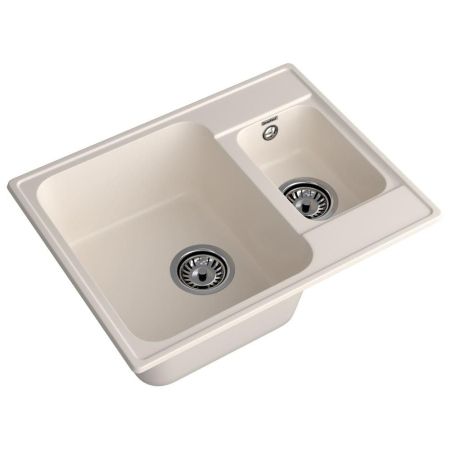 Кухонная мойка GranFest QUARZ 9, белый, артикул 09 белый