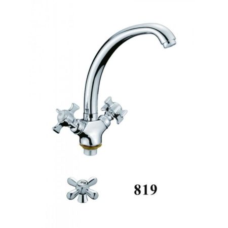 Смеситель для кухни D-Lin D156819, хром