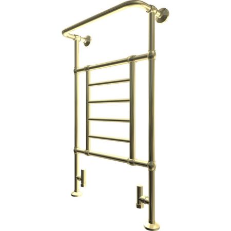 Полотенцесушитель водяной Bronze de Luxe Омега Люкс 900x600 Бронза