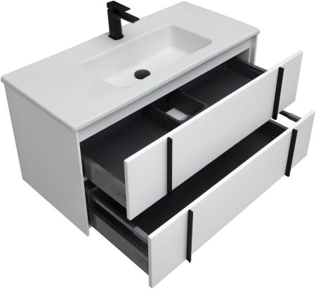 Тумба под раковину Allen Brau Reality 100 1.32007.WM белый матовый, артикул 1.32007.WM