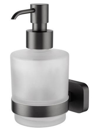 Дозатор мыла WONZON & WOGHAND GRAFFITY, Темный графит (WW-9333-BGM), артикул WW-9333-BGM